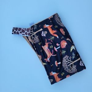 Fall Baby Sweet blanket Double minky Fox, squrriel,deer blanket 28 x32